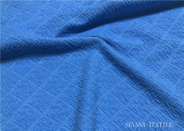 Tissu de Knit de vêtements de bain de textile de bout droit, yard texturisé de tissus d'Activewear de Matt de jacquard