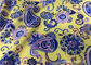 Superbes imprimés par Paisley de tissu de soutien-gorge de sport d'Elastane de Spandex remettent sans à-coup des couleurs de Knit de chaîne de sensation