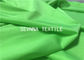 Collants actifs intégraux de bout droit doux superbe de tissu de Repreve de textile de croissance de vert de Microfiber