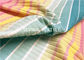 Copie de Digital de jet d'encre de tissu de vêtements de bain réutilisée par rayures texturisée par jacquard adaptée aux besoins du client
