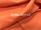 La SPF orange 50+ de matériel de nylon et de Spandex de couleur pour le yoga portent la largeur de 152CM