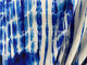 L'Activewear bleu frais imprimé par Digital fait sur commande tricotent UV réutilisé par tissu se protègent