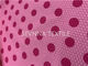 Tissu réutilisé rose de vêtements de bain de fibre micro de polyester respirable pour des dames