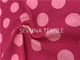 La fibre de Repreve de texture de bulle a réutilisé le tissu Rosy Dot de maillot de bain