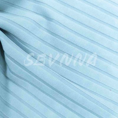 Tissu en spandex de nylon recyclé écologique flexible pour maillots de bain, vêtements d'entraînement, sous-vêtements - résistance à la couleur douce