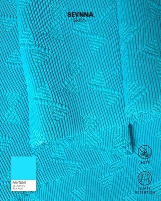 Tissu en nylon recyclé rayé 280 g/m² RN-2452