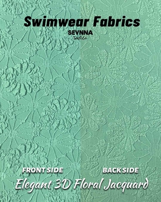 Alternatives de tissus texturés pour maillots de bain à haute tenue des couleurs et à maintien de la forme
