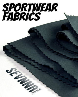 Tissus de course de haute performance avec protection solaire UPF 50+, élastique et technologie anti-odeur pour les vêtements d'exercice