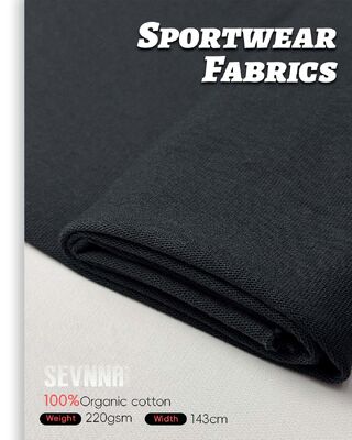 220gm 100% coton biologique Tissu de vélo avec une grande durabilité pour les textiles de vélo haut de gamme