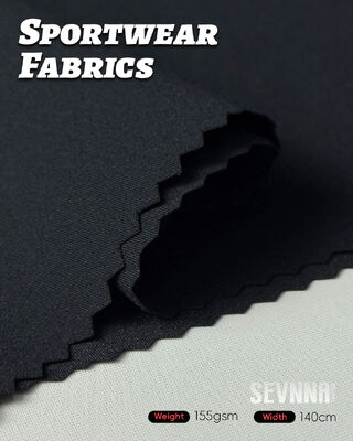 Tissus de course extensibles dans les 4 sens, protection solaire UPF 50+ et séchage rapide pour vêtements de sport haute performance