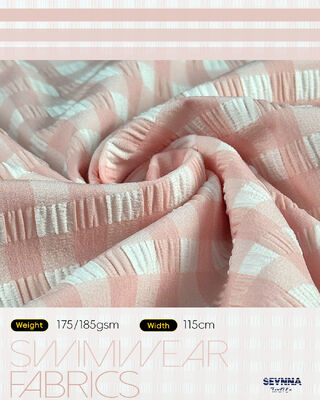 Tissu de maillot de bain écologique résistant au chlore avec élasticité bidirectionnelle et propriétés de séchage rapide