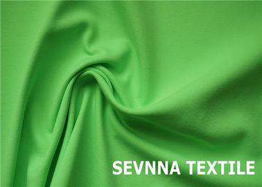 Tissu de bas en nylon de Spandex de Dyeable, tissu en nylon imperméable vert