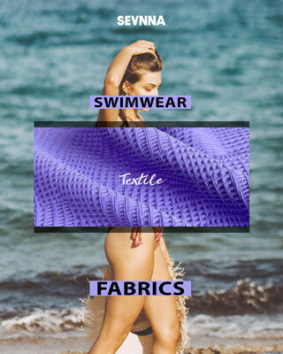 91 alternatives de tissus de maillot de bain texturés en nylon recyclé et élasthanne offrant une excellente rétention de forme, adaptés aux maillots de bain confortables et durables