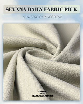 260gm Tissu double tricoté de style jacquard en polyester recyclé pour des produits textiles confortables et durables