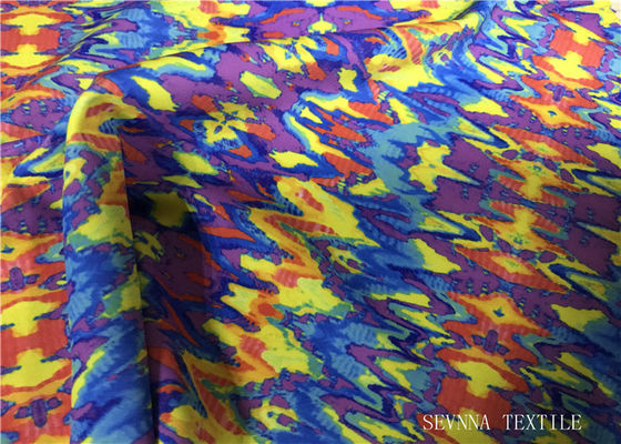 Pleine nuance mate de polyester d'Elastan de yoga d'usage de microfibre sensible micro de tissu