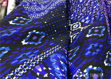 Le polyester Elastane a imprimé de Knit de tissu de Luxtreme de sueur la grande Suppot sensation douce de Wicking