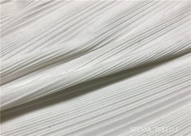 Tissu écologique de tricotage de compression, tissu de matériel de vêtements de bain de couleurs solides