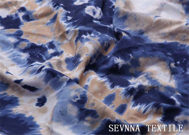 Le polyester de bout droit et la vague bi-directionnels de Geo de tissu de Spandex impriment des conceptions de Digital