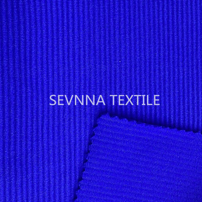 Eco réutilisé a nervuré le maillot de bain de solidité de la couleur élevée en nylon de tissu de vêtements de bain