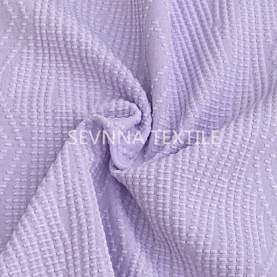 usage texturisé respirable de plage de bikini du tissu Upf50+ de vêtements de bain réutilisé par largeur de 125cm