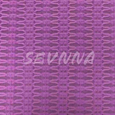 Tissu en spandex de polyester personnalisé Résistance de la couleur 3-4 Grade Polyester recyclé Spandex mélange
