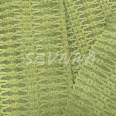 Tissu en spandex de polyester étirable en couleurs personnalisées recyclé à des prix compétitifs