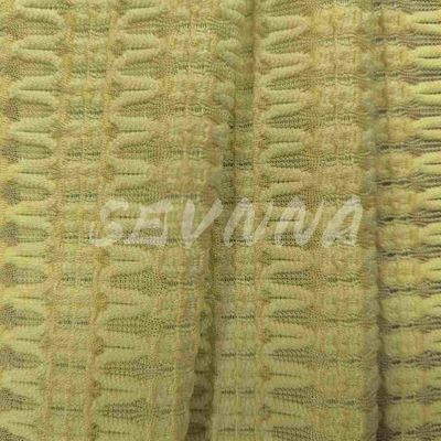 Tissu en spandex de polyester étirable en couleurs personnalisées recyclé à des prix compétitifs
