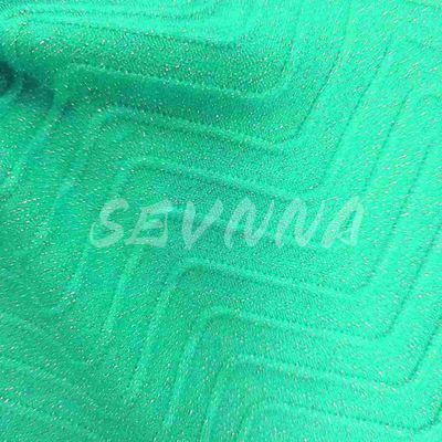 Vêtements de sport lavables à la machine Tissu textile avec instructions de soins en fibres recyclées