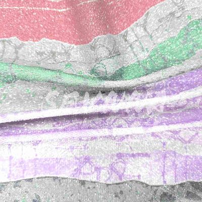 160cm Tissu double tricoté été / automne Polyester recyclé pour vêtements écologiques