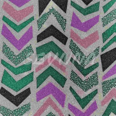 Tissu tricoté en jacquard doux en polyester recyclé en rouleau de densité emballé pour adultes/enfants