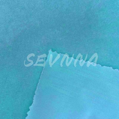 Sensation douce Tissu en spandex en polyester recyclé 160 cm Longueur personnalisée Couleur de 3 à 4 degrés