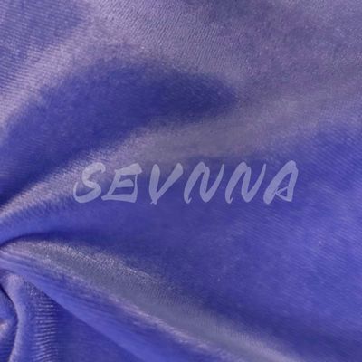 160cm 250gm Polyester Tissu étirable abordable Tissu spandex pour les longueurs personnalisées