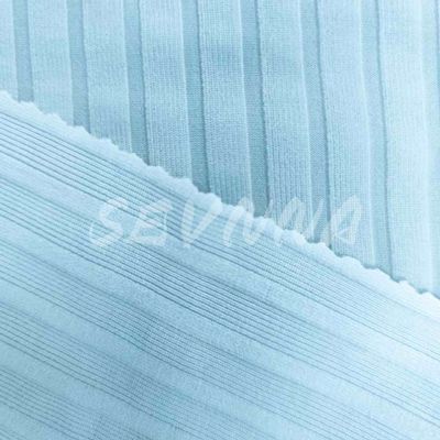 Tissu en spandex de nylon recyclé écologique flexible pour maillots de bain, vêtements d'entraînement, sous-vêtements - résistance à la couleur douce