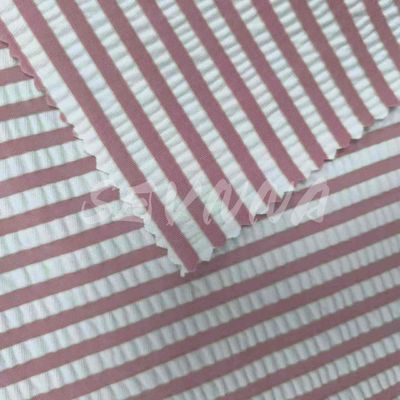 Tissu en spandex de polyester à haute étirement pour maillots de bain 55% Polyester recyclé 40% Nylon 5%EL