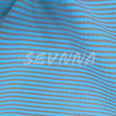 Tissu à double tricot doux Jacquard 240gm Polyester recyclé en rouleau d'emballage pour adultes enfants
