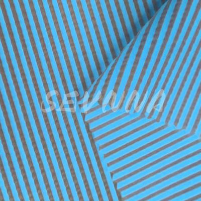 Tissu à double tricot doux Jacquard 240gm Polyester recyclé en rouleau d'emballage pour adultes enfants