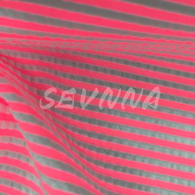 Jacquard tricoté 240gm Tissu double tricoté été/automne Adultes 40% Nylon 55%Poly 5%EL