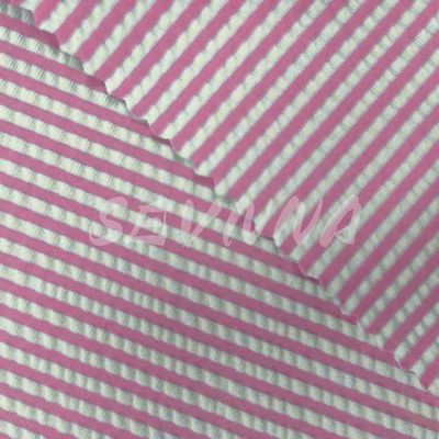 Tissus à double tricot 240gm Pour les vêtements Densité Tissus en rouleau de polyester automne été