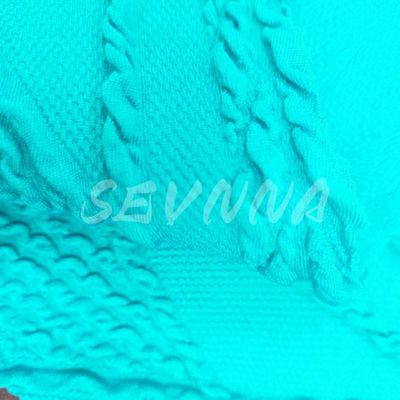 420GSM Tissu tricoté en spandex polyester recyclé personnalisé