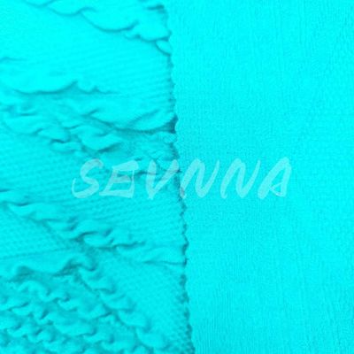 420GSM Tissu tricoté en spandex polyester recyclé personnalisé