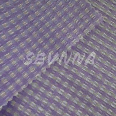Tissu spandex polyester résistant à l'humidité et flexible pour un usage actif