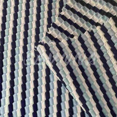 Matériau de tissu de yoga étiré 83% polyester recyclé 17% spandex