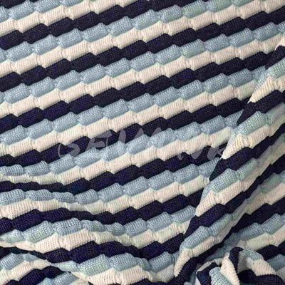 Matériau de tissu de yoga étiré 83% polyester recyclé 17% spandex