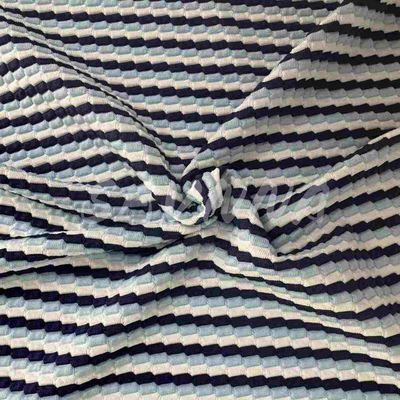Matériau de tissu de yoga étiré 83% polyester recyclé 17% spandex
