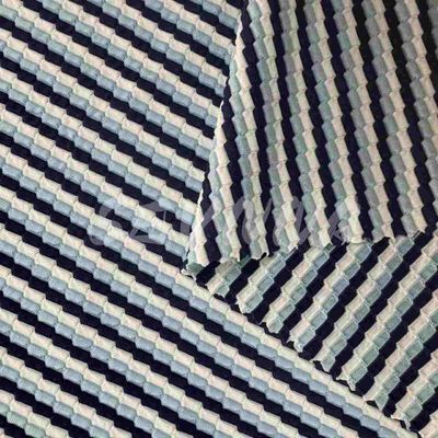 Matériau de tissu de yoga étiré 83% polyester recyclé 17% spandex