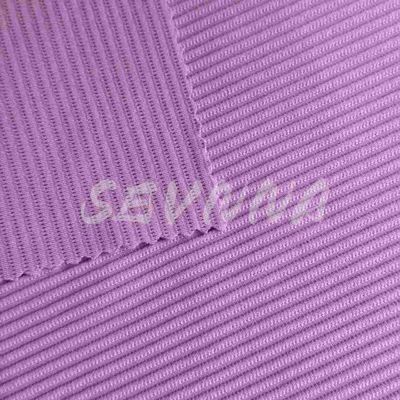 Matériau de tissu spandex en polyester pour des vêtements confortables et durables