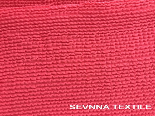 92% Polyester recyclé + 8% Spandex Tissu de maillot de bain écologique pour bikini, tankini, maillot de bain bandeau