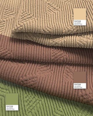 Tissu en nylon recyclé rayé 280 g/m² RN-2452
