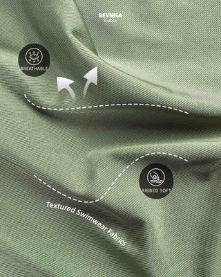 88% de nylon recyclé 12% de spandex Tissu d' étirement respirant pour l' entraînement / le fitness