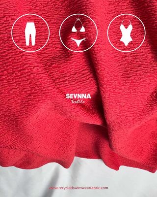 96% de nylon recyclé 4% de spandex polyester Tissu spandex pour des performances écologiques